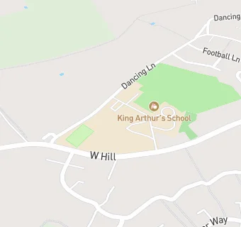 map for King Arthur's Community School