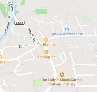 map for Wincanton County Primary School and Holiday Club