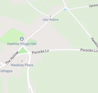 map for The Hawkley Inn