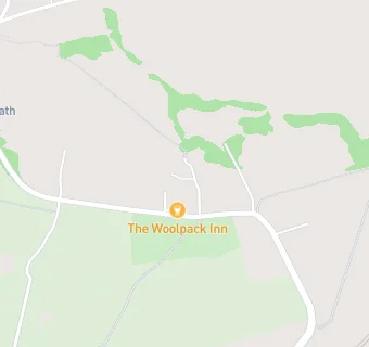 map for The Woolpack Inn