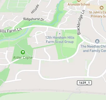 map for Social Club Horsham