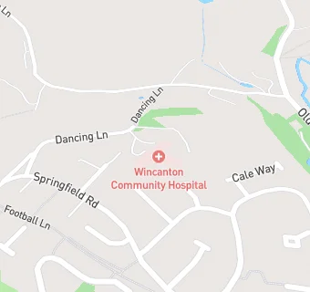 map for Wincanton Community Hospital (formerly Verrington)