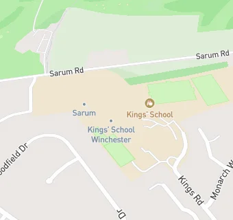 map for Kings' School