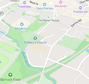 map for St Mary's CofE (Aided) Primary School