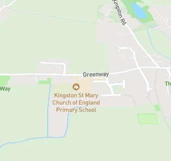 map for Kingston St Mary Church of England Primary School