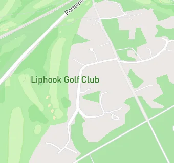 map for Liphook Golf Club