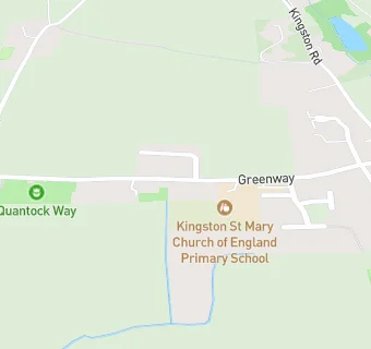 map for Kingston St Mary Primary School