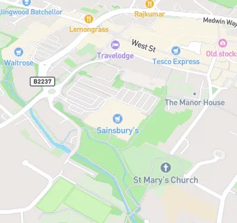 map for Sainsbury's