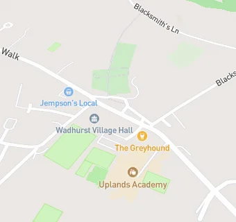 map for Wadhurst Pharmacy