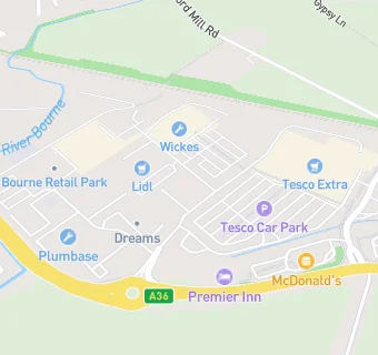 map for Tesco Instore Pharmacy