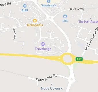 map for Travelodge