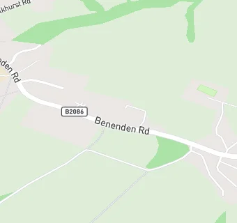 map for Benenden C Of E Primary School