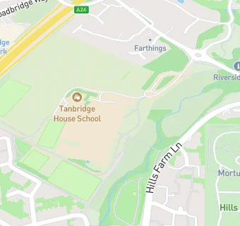 map for Tanbridge House School