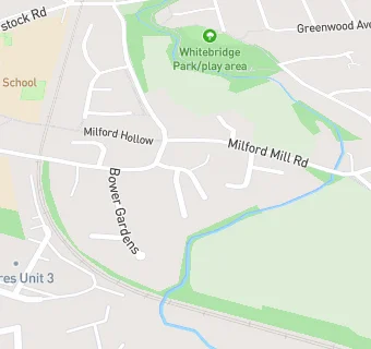 map for Milford Manor Residential Care Home