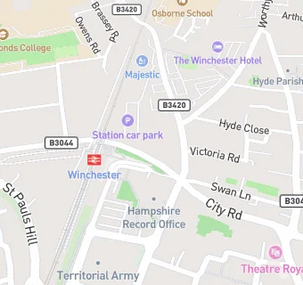 map for Eighty Eights (Pka Winchester Kebab House Since 1988)