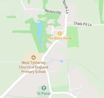 map for West Tytherley Primary School