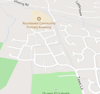 map for Roundswell Community Primary Academy