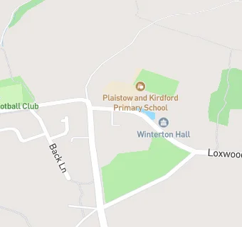 map for Plaistow Pre-School