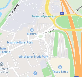 map for Tesco Extra