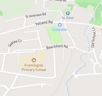 map for Fremington Stores