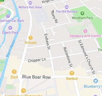 map for The Salisbury Arms