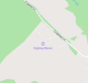 map for Highley Manor Hotel