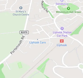 map for Liphook's Bakery