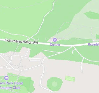 map for Ashdown Park Hotel