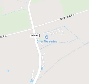 map for Otter Nurseries of Wincanton & Restaurant