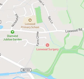 map for Loxwood Medical Practice