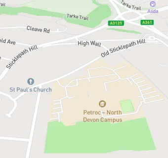 map for Petroc