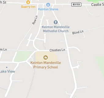 map for Keinton Mandeville Primary School