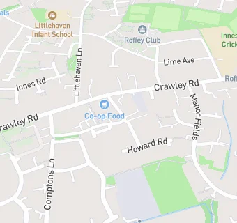 map for Roffey Chemist