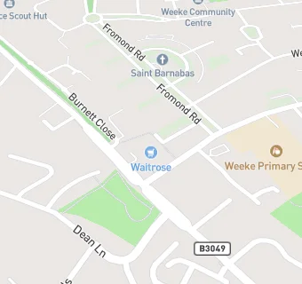 map for Waitrose