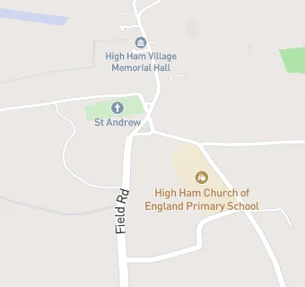 map for High Ham Church of England Primary School