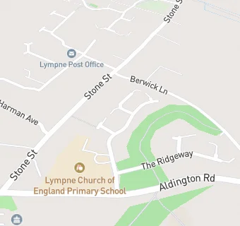 map for Lympne Church of England Primary School