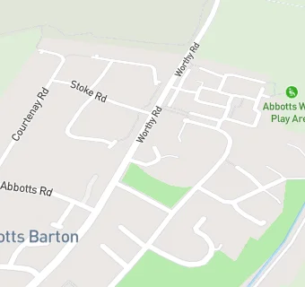 map for Abbotts Barton Nursing Home