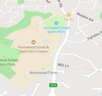 map for Pabulum Ltd at Homewood School