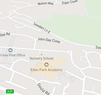 map for Eden Park Academy