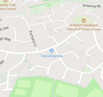 map for Tesco Express