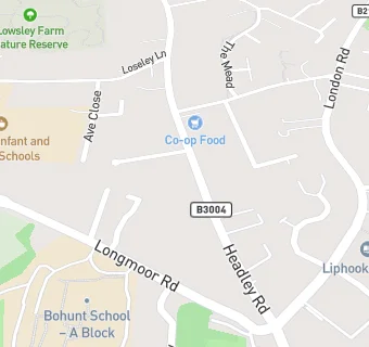 map for Liphook Fish & Chips