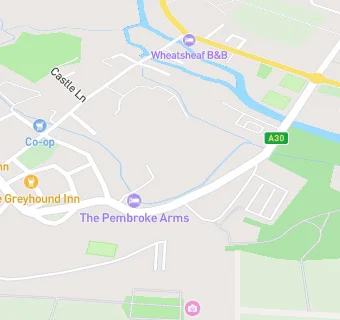 map for Pembroke Arms Hotel