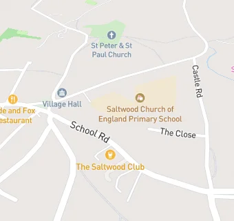 map for Saltwood Church of England Primary School