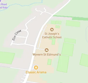 map for St Edmund's Church of England Girls' School and Sports College