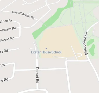 map for Exeter House Special School