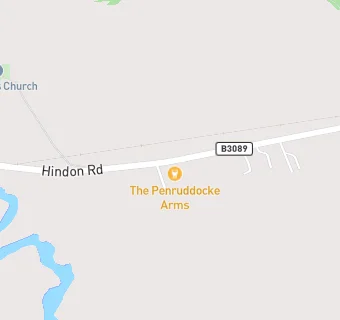 map for Penruddocke Arms