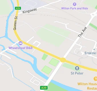 map for Wheatsheaf