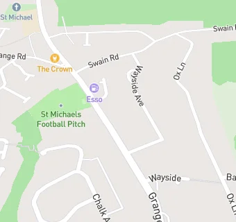 map for St Michaels Service Station