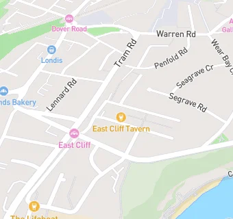 map for Eastcliff Tavern