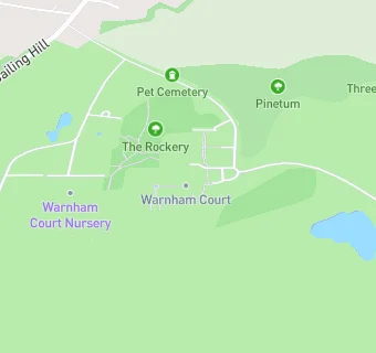 map for Warnham Court School